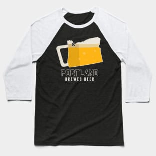 Portland Local Beer Baseball T-Shirt